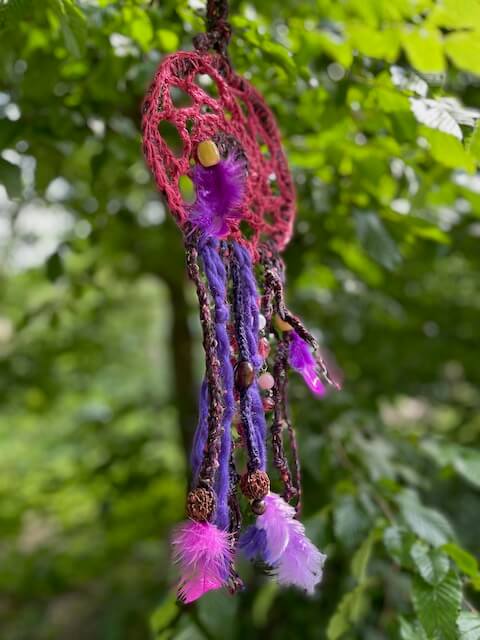 Dream catcher 'Purple' S - Image 4