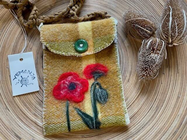 Mobile sleeve, 'poppy'