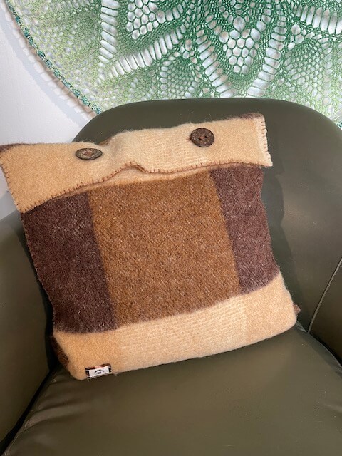 Decorative cushion, 'dandelions' - Image 3