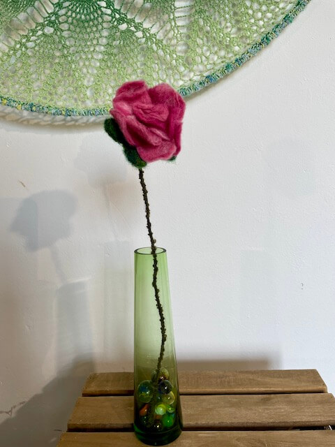 Rose, dark pink