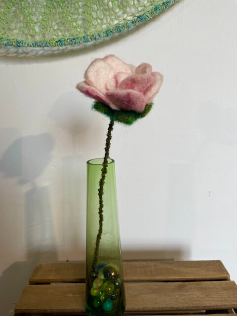 Rose, white and light pink