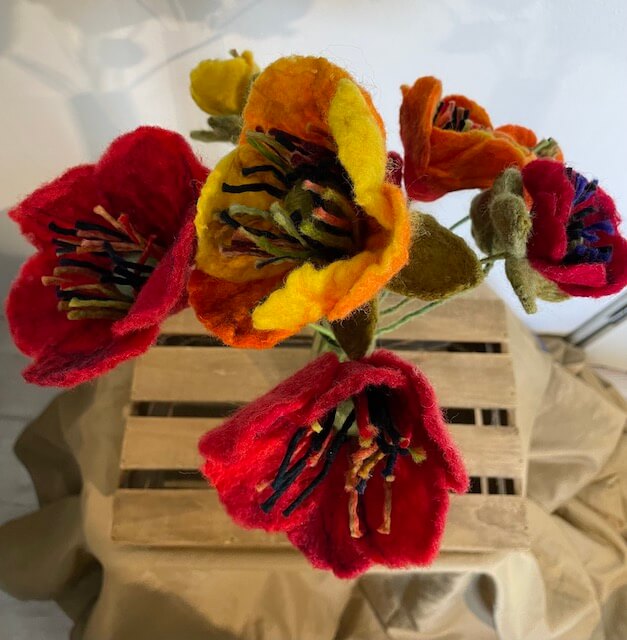 Poppy, orange-yellow - Image 3